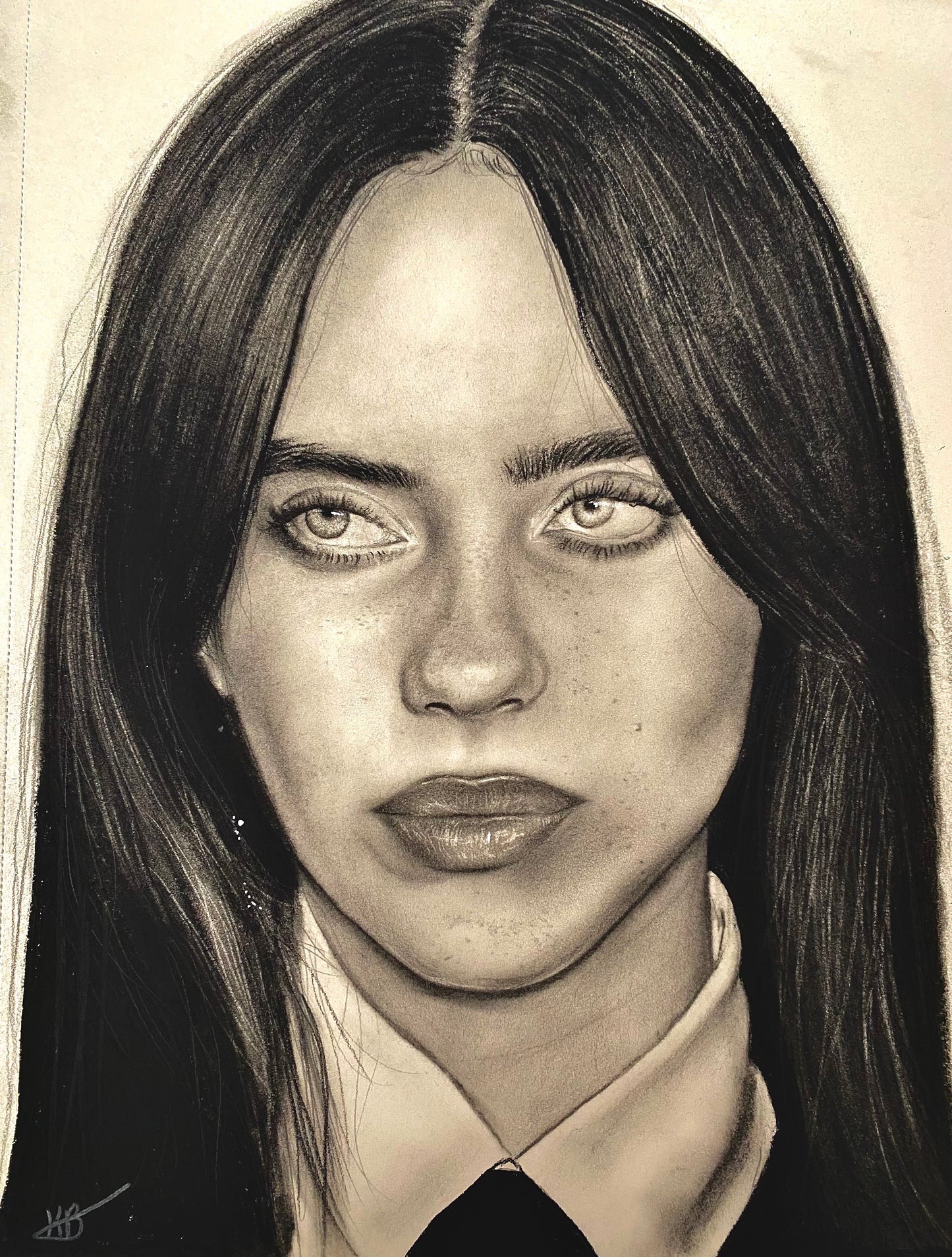 Original Billie Eillish Drawing