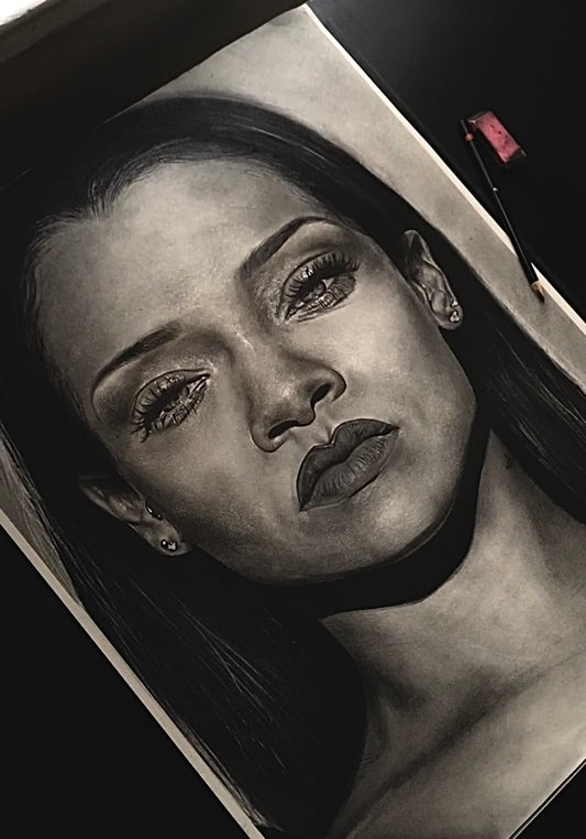 Original Rihanna Drawing