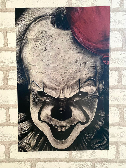 Pennywise Drawing Print