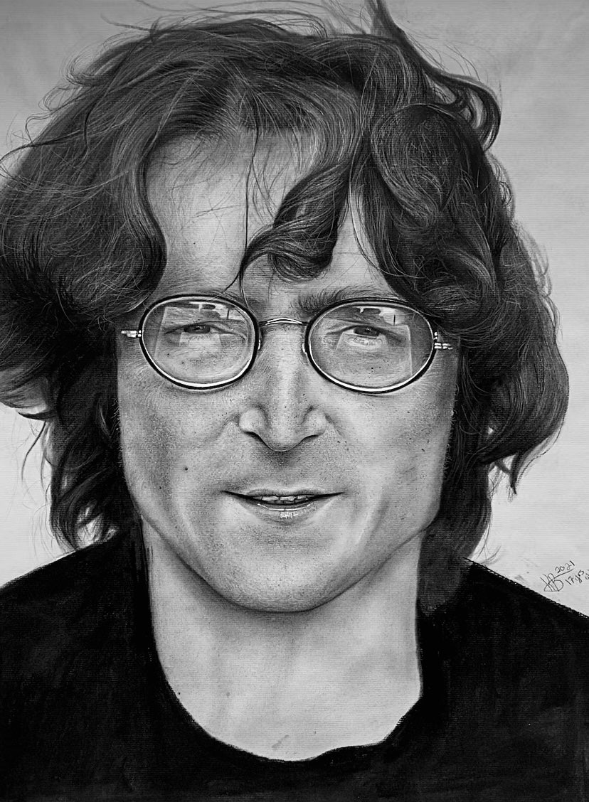 Original John Lennon Drawing